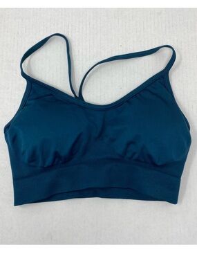 Gymshark Teal Racerback Thin-Strap Sports Bra